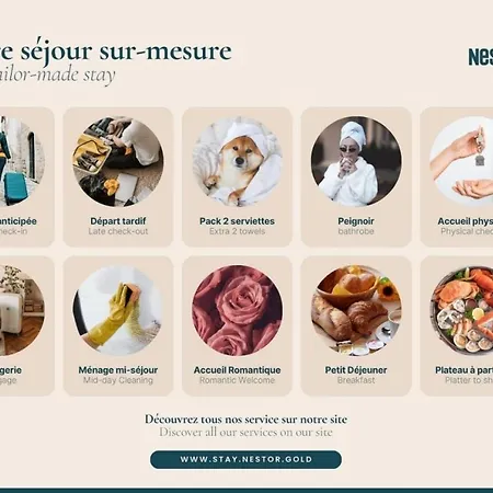 Apartament Le Sauveur - Cosy Et Moderne En Centre Caen